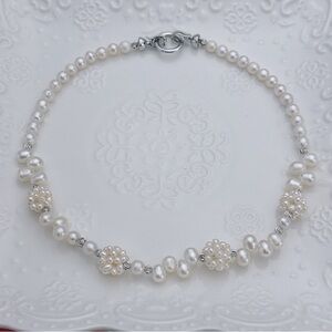 X128 Handmade Freshwater Pearl Necklace